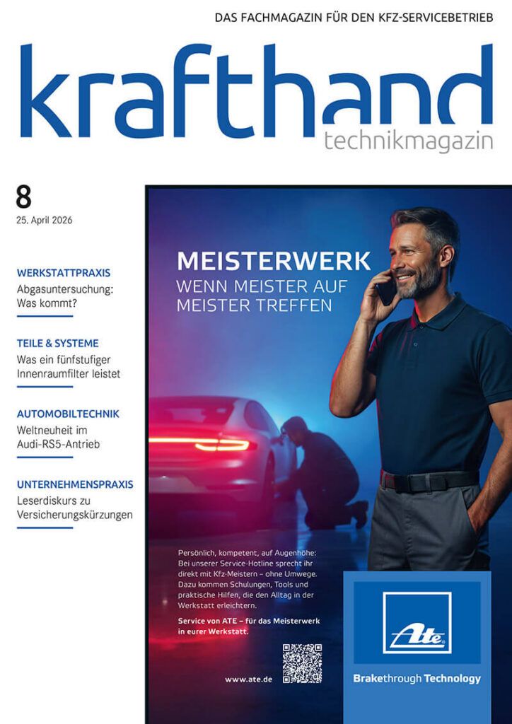 Titelbild Krafthand 8/2026