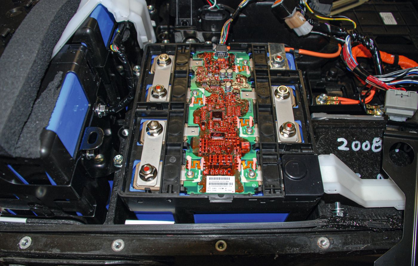 Steuereinheit Hochvolt-Batterie E-Auto