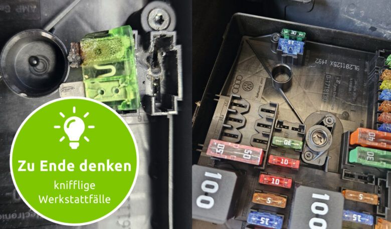 Lichtspiel mit kleiner Ursache