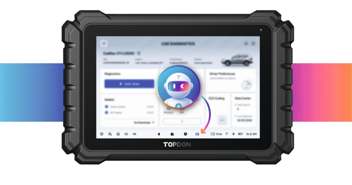 Topdon TopFix AI – Diagnose mit KI Topdon Scantool TopFix AI