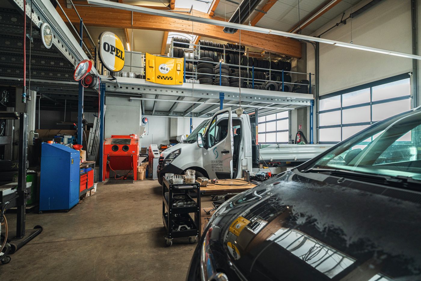 die Werkstatt von Auto Zimmermann