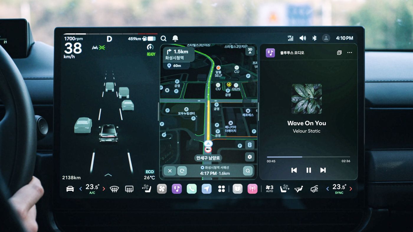 Navigation über Pleos Connect