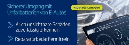Umgang mit verunfallten HV-Batterien