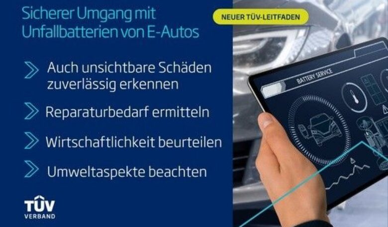 Umgang mit verunfallten HV-Batterien