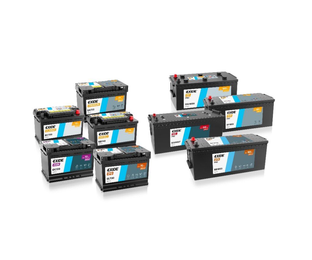 Exide zeigt seine neueste AGM-Batteriereihe