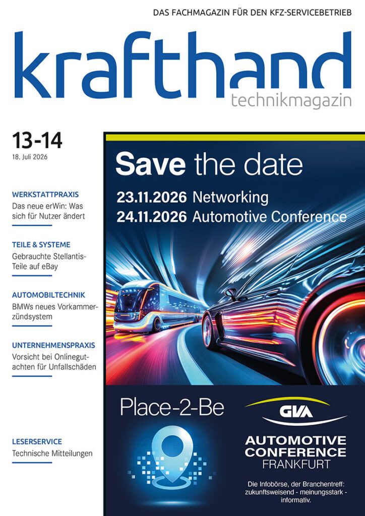 Krafthand Ausgabe 13-14/2026 Titelseite