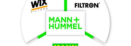 Mann + Hummel präsentiert drei Filtermarken