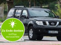 Nasser Fußraum bei Sonnenschein