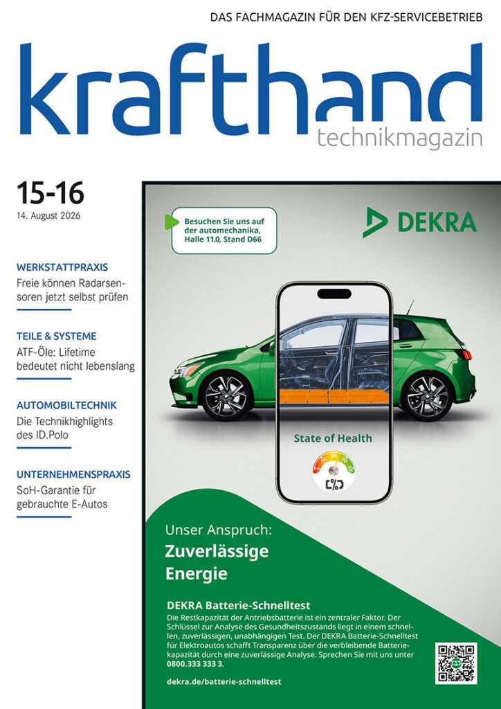 Krafthand Ausgabe 15-16/2026 Titelseite