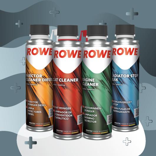 Rowe präsentiert Additive, Kühlmittel und biosynthetisches Motorenöl