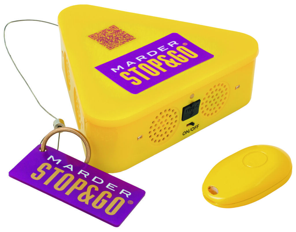Stop & Go zeigt Produktneuheit und Optimierungen beim Marderschutz