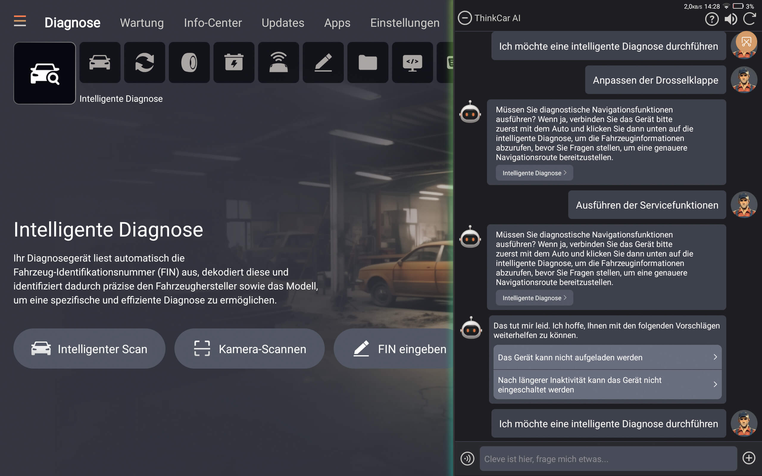 KI-Assistent Cleve ThinkTool