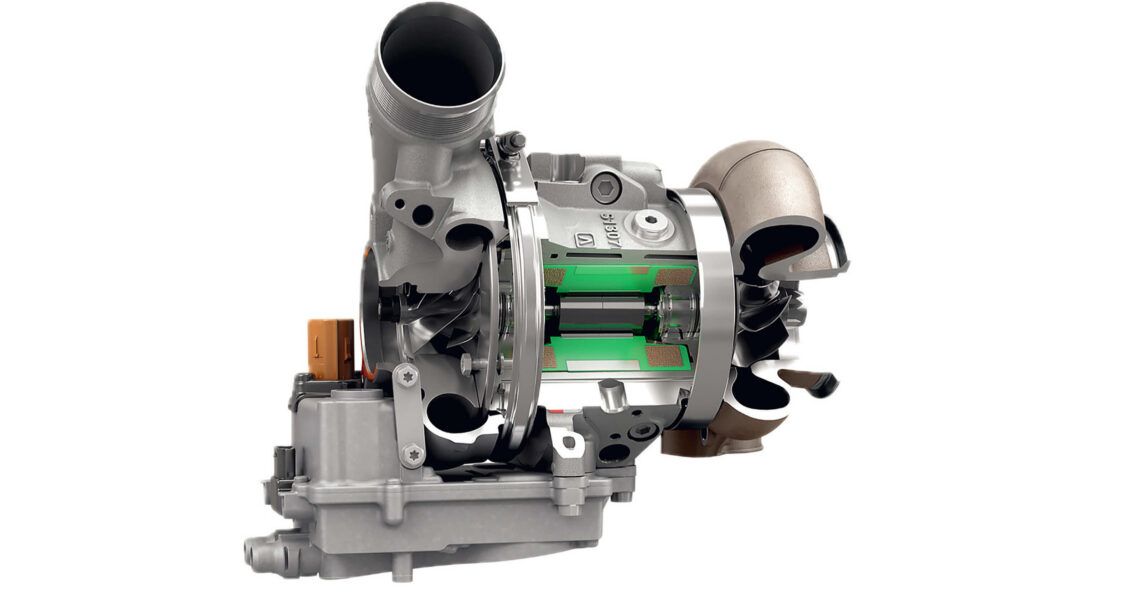 400-Volt-eTurbo inklusive Energierückgewinnungsfunktion
