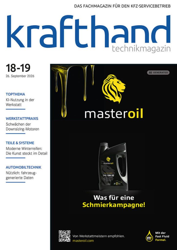 Krafthand 18-19/2026 Titelbild Krafthand 18-19/2026