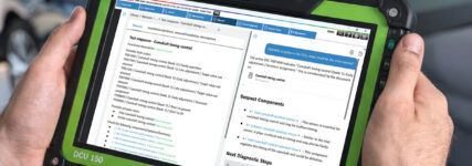 KI-Assistent für Diagnosegerät