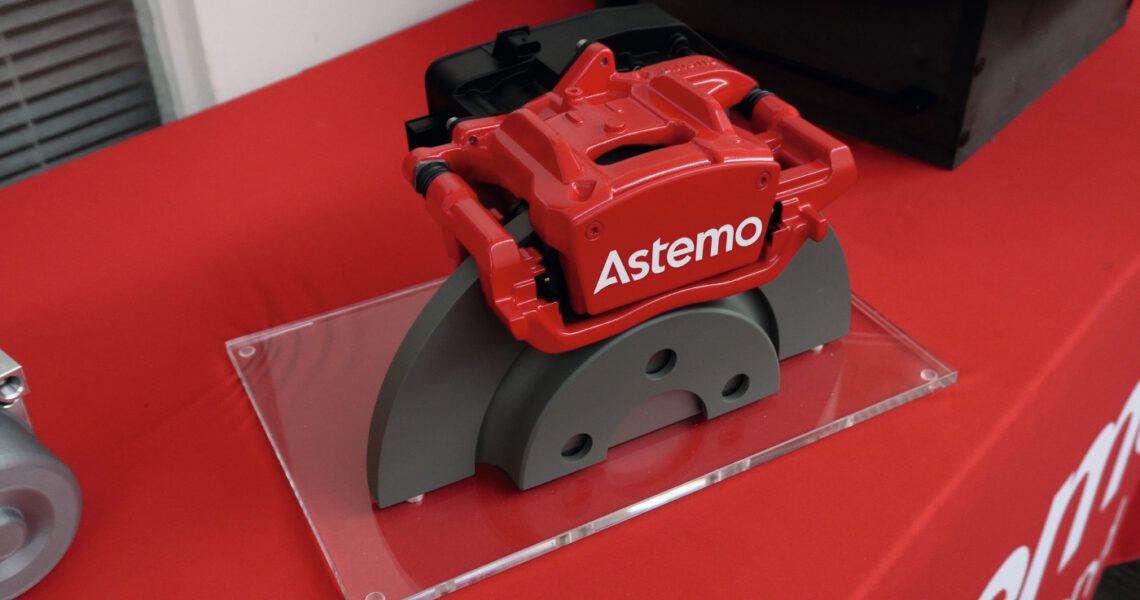 Smarte (Trommel-)Bremse Astemo Brake-by-wire Smart Brake