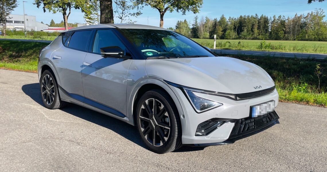 Fahrbericht Kia EV6 mit Statement Kai EV6 GT-Line Frontansicht