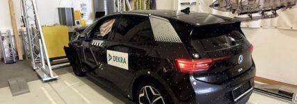 Batterien verunfallter E-Autos mit Röntgentechnik prüfen